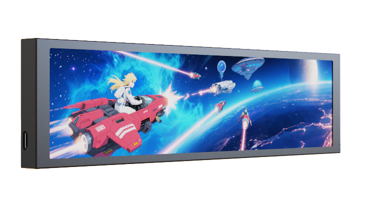 D92 PC case mini LCD screen