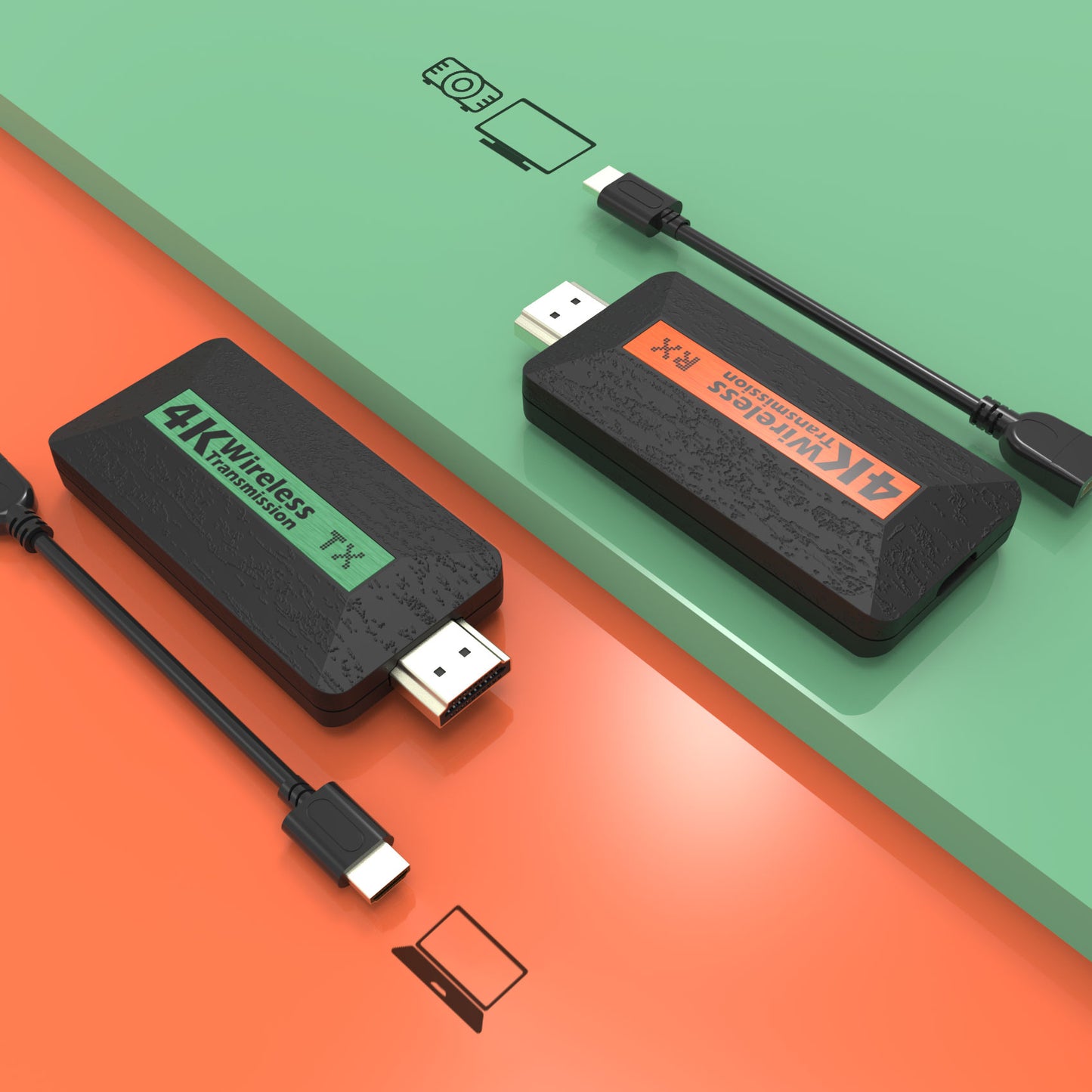 4K Wireless HD Transmitter and Receiver