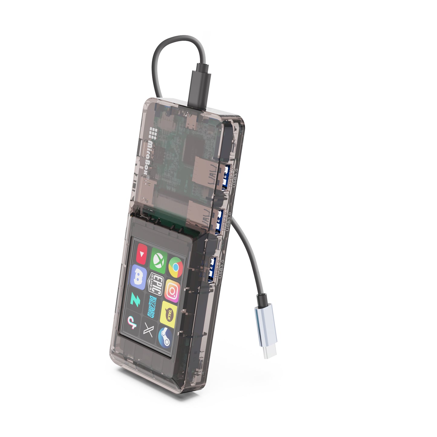 Mirabox Stream Dock 0108D with docking station