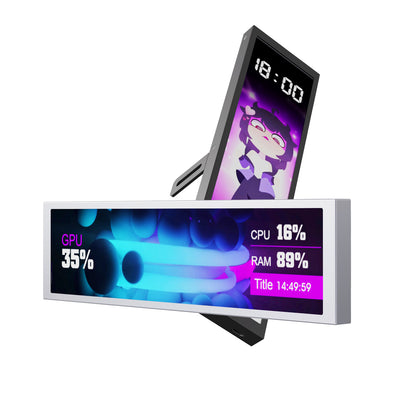 D92 PC case mini LCD screen