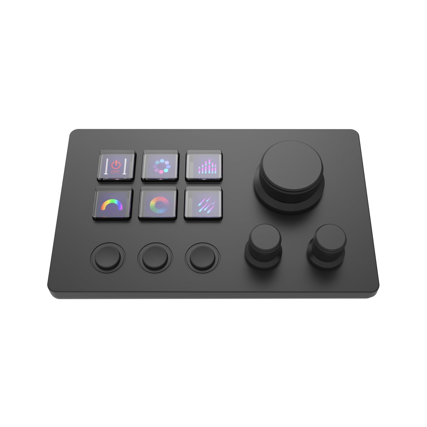 Stream Dock– The Custom Console for Live Streaming, Photo and Video Editing with Customizable Buttons, Dials and LED touchscreen