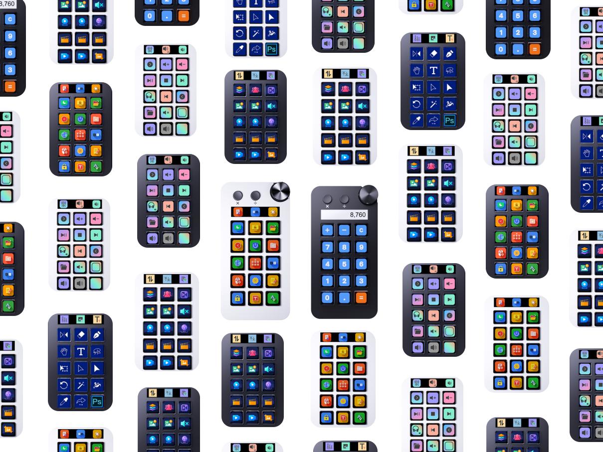 STREAM DOCK 　MBox N1 MiraBox N1 Versatile Keypad Streamdeck With Visual